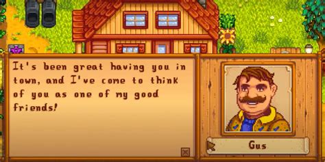 Stardew Valley: How To Befriend Gus