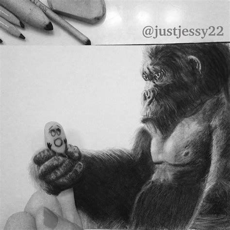 King Kong Drawing by jessyG22 on DeviantArt