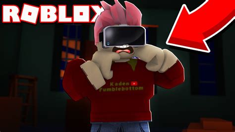 ROBLOX HORROR games in VIRTUAL REALITY - YouTube