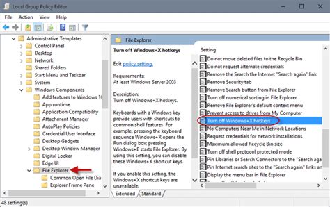 How to Disable Win + Keyboard Shortcuts in Windows 10