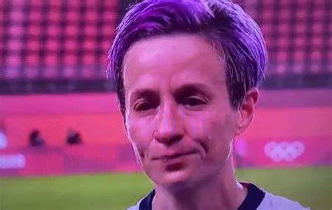 “It’s Tough” – America-Hating Soccer Player Megan Rapinoe In Tears After Loss in Likely Her ...