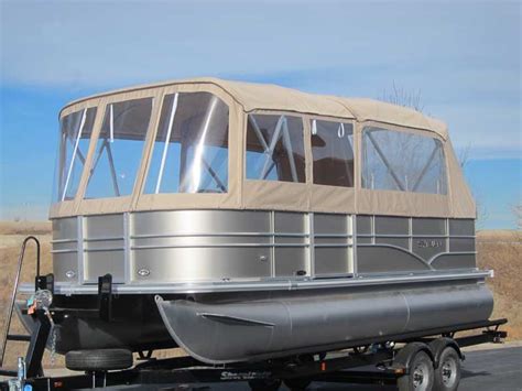 Pontoon Boat Enclosures and Covers | Paul's Custom Canvas