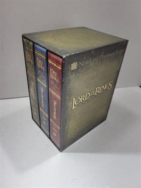 Lord of The Rings Extended DVD Set | Live and Online Auctions on HiBid.com