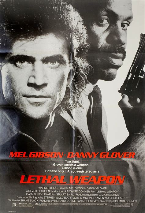 Lethal Weapon Original 1987 U.S. One Sheet Movie Poster - Posteritati ...