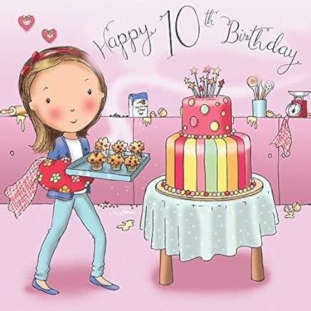 Amazon.co.uk: granddaughter 10th birthday card