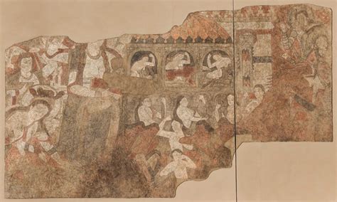 Mourning Scene | The Sogdians