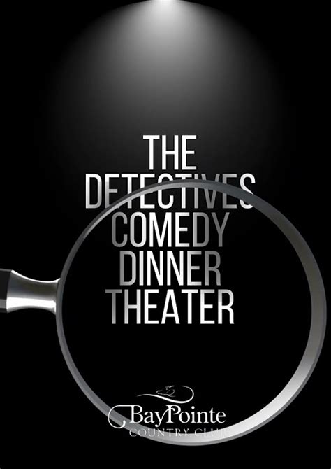 The Detectives Comedy Dinner Theatre is Coming to Bay Pointe! - YouTube