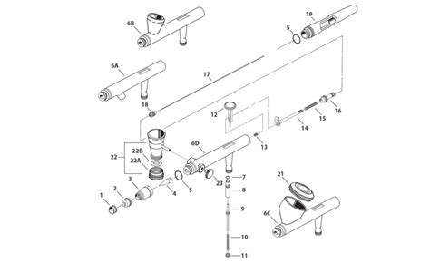 Iwata Eclipse Parts and Schematic