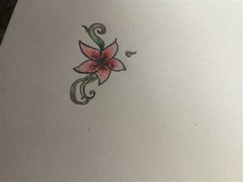 Fire Flower Drawing | Flower drawing, Fire flower, Leaf tattoos