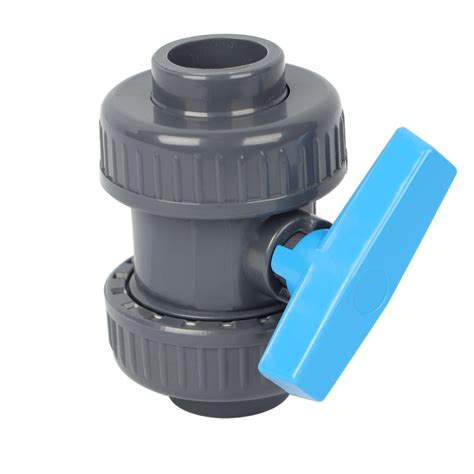 Original All Size Double Union True Union Ball Valve Structure - Check Valve and PVC Pipe Fitting