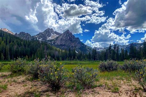 Sawtooth Mountains from Stanley Lake #backpacker #travel #backpacking #ttot #tent #traveling ...