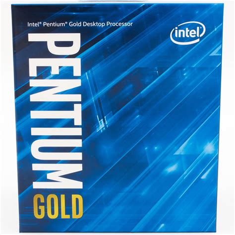 Intel Pentium Gold G6405 4.1 GHz Dual-Core LGA 1200 BX80701G6405