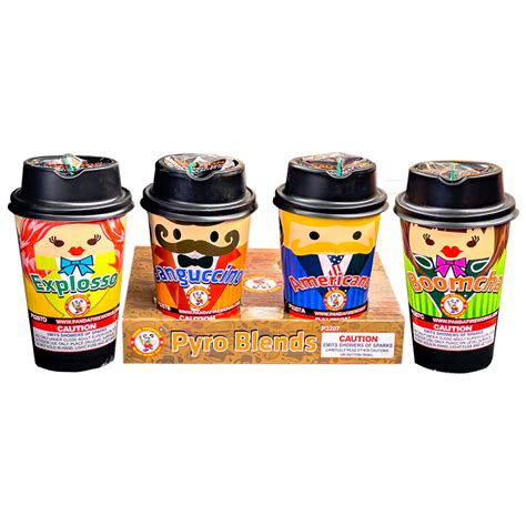 Pyro Blends 4 Pack | Pro Fireworks