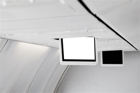 Blank Screen In A Airplane Free Stock Photo - Public Domain Pictures