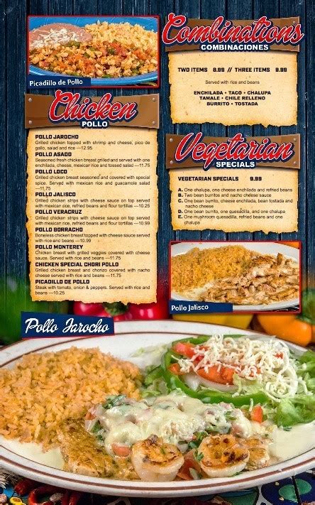 El Dorado Mexican Restaurant menu in Mt Vernon, Kentucky, USA