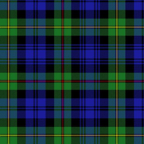 MacEwen tartan from Clans Originaux, 6" fabric - weavingmajor - Spoonflower