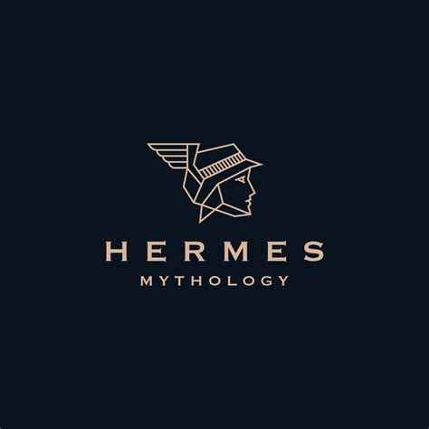 Hermes Olympian ancient Greek god logo icon design template flat vector 8282478 Vector Art at ...