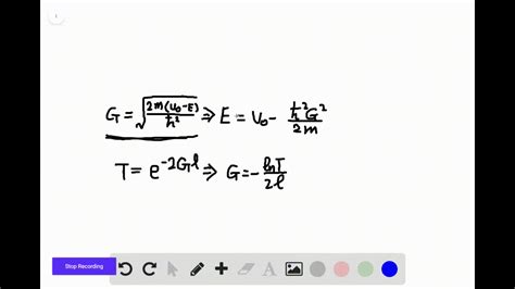 SOLVED:Electrons of energy E are incident on a surface at which the ...