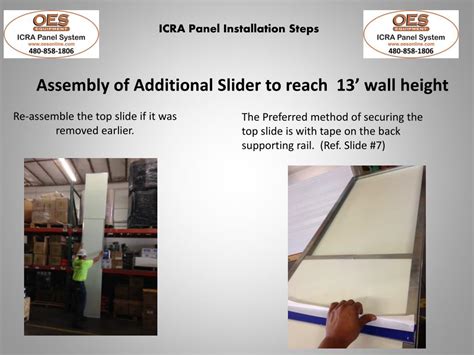 PPT - ICRA Panel System Installation Instructions PowerPoint Presentation - ID:1980315