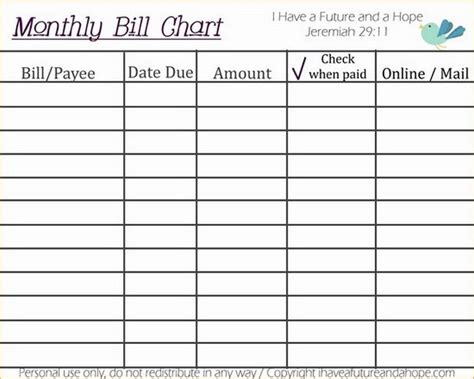 Monthly Bill Organizer Excel Template | monthly bill organizer template excel | Spreadsheets ...