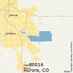 Aurora (zip 80016), CO