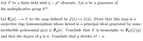 abstract algebra - polynomial ring over finite field - Mathematics ...