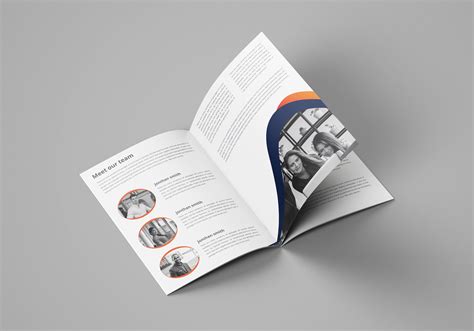 Creative company Brochure template on Behance