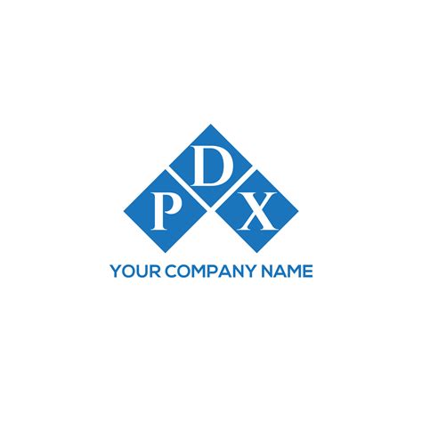 PDX letter logo design on WHITE background. PDX creative initials letter logo concept. PDX ...