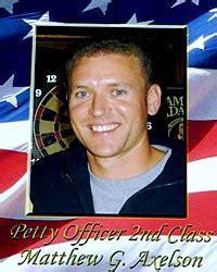 Boom3: Matthew G. Axelson, Navy Seal -- Rest In Peace