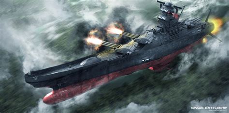 ArtStation - SPACE BATTLESHIP YAMATO, Michael Lee | Space battleship, Battleship, Yamato