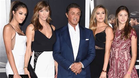 Sylvester Stallone Brings Stunning Teenage Daughters To | Hot Sex Picture