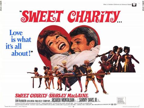 Sweet Charity 11x14 Movie Poster (1969) | Sweet charity, Bob fosse, Charity poster