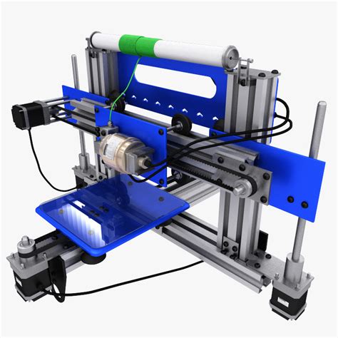 3d realistic printer model