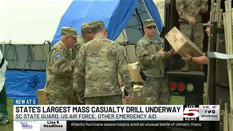 VIDEO: SC State Guard hosts the state’s largest mass casualty training ...