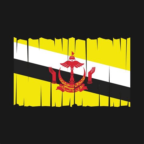 Brunei Flag Vector 21904011 Vector Art at Vecteezy