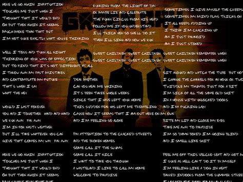 Green Day Lyrics | wallpaper green day | bjko | Flickr