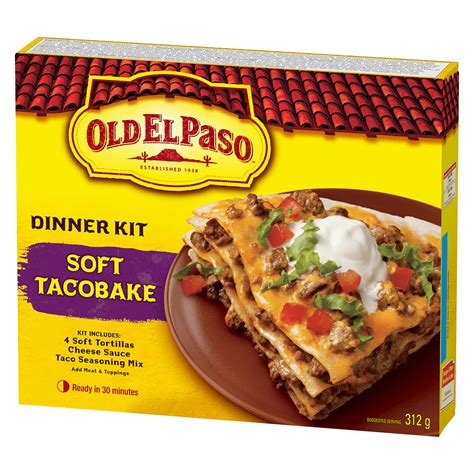 Soft Taco Bake Dinner Kit & Irresistible Taste - Old El Paso