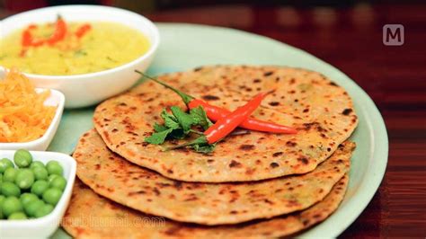 Try out this healthy, simple Chilli garlic paratha, Chilli garlic paratha recipe, how to make ...