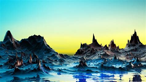 Fantasy landscape - Digital art - backiee