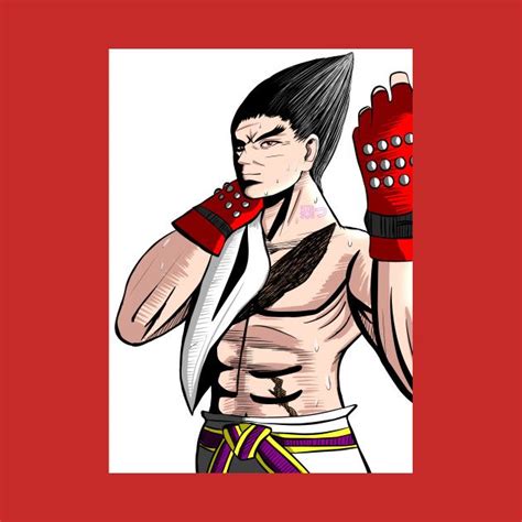 Tekken Fan Art: Kazuya (Color) by kuritsu | Fan art, Manga artist, Art