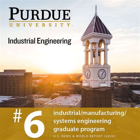 Purdue IE grad program maintains #6 in USNWR rankings - School of ...