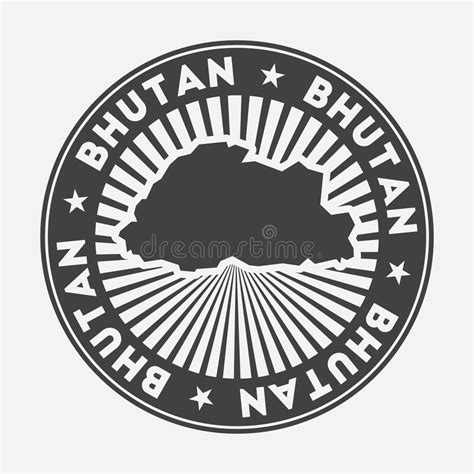 Bhutan-logo. vector illustratie. Illustration of illustratie - 213441143