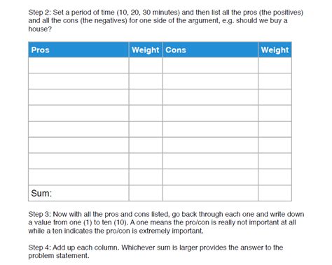 10 Free Pros and Cons List Templates in Excel, Word, & ClickUp