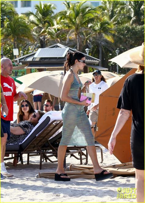 Photo: dua lipa wears cut out dress during beach day in miami 54 ...