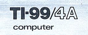 Texas Instruments TI-99/4A computer