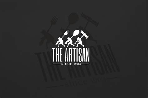 the artisan logo on Behance