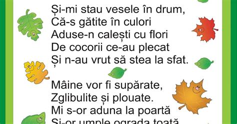 CLASA NOASTRĂ: Poezii de toamna