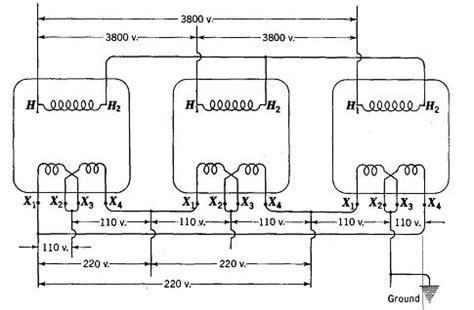 Single Phase To 3 Phase Transformer Diagram