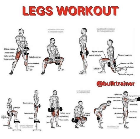 LEG DAY 👌🏼 | Gym workouts for men, Dumbbell workout plan, Leg workout plan