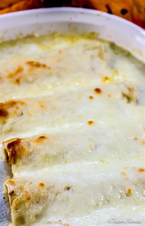 Easy Enchiladas Suizas Recipe - Flavor Mosaic Chicken Enchiladas Suiza ...